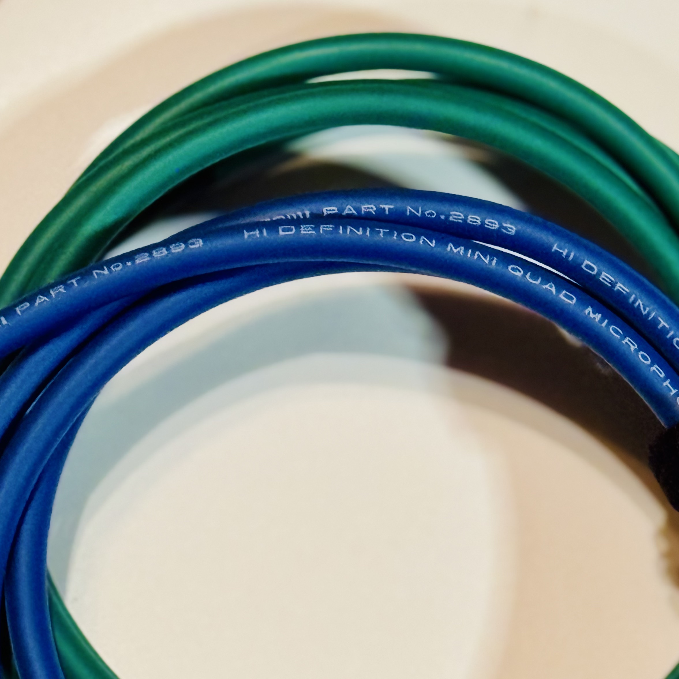 2 pcs Mogami 2893 Blue and Green