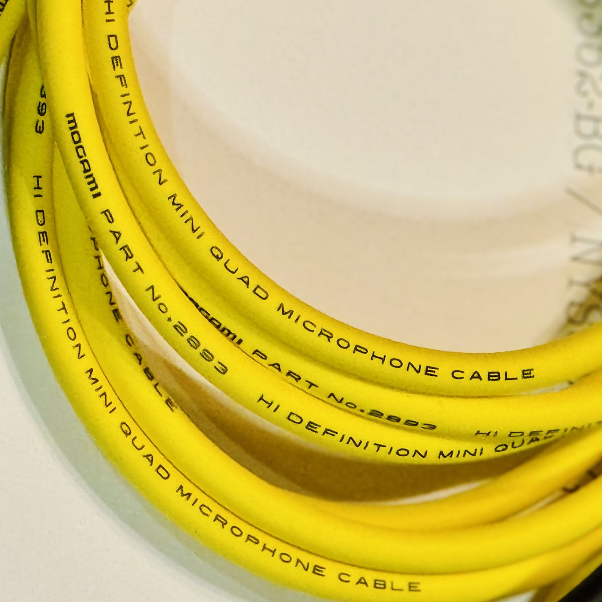2 pcs Mogami 2893 Yellow and Yellow