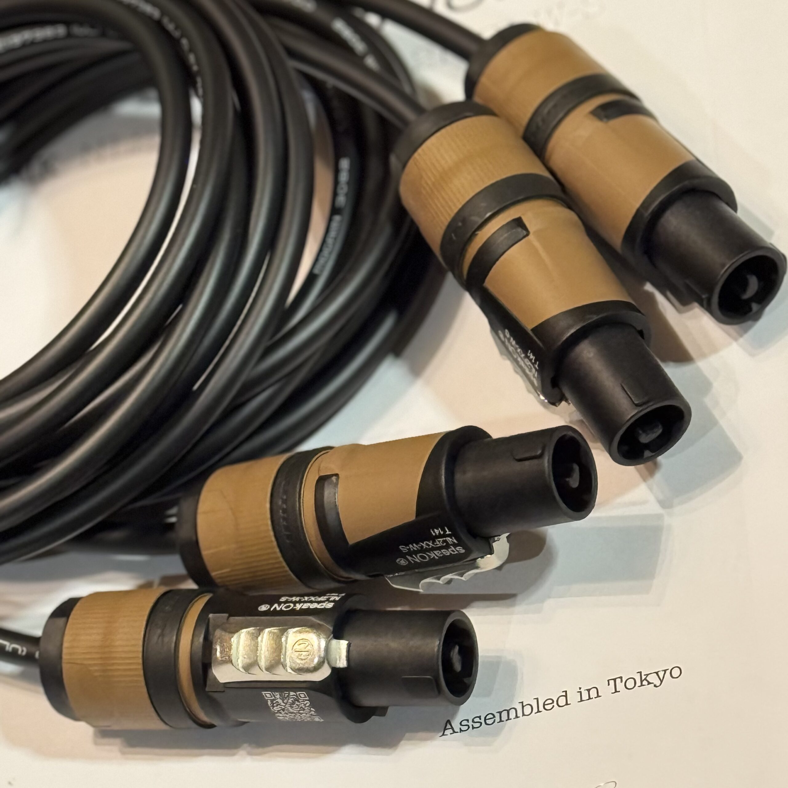 Mogami 3082 speakON Speaker Cable Pair 2-Pack Neutrik - Assembled in Tokyo - Image 2